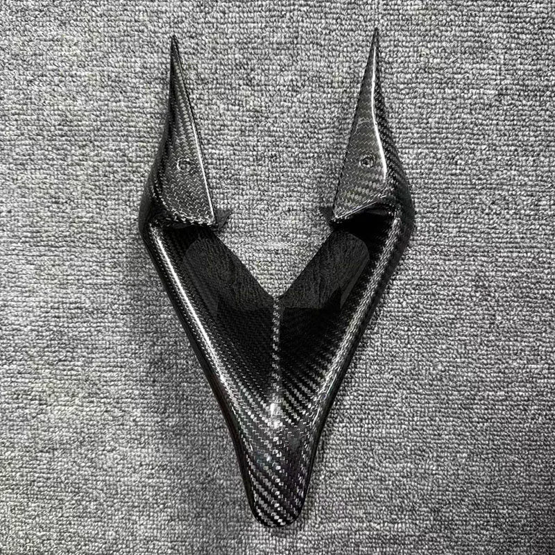 Carbon Fiber For KAWASAKI Ninja ZX4R ZX4RR ZX-4R ZX25R Front Air Wing Bird Beak Inlet Lower Fairing Kit Front Air intake Cover