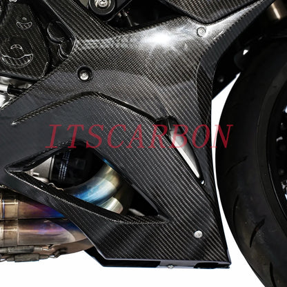 2025 For BMW S1000RR M1000RR 2023 2024 Pure Dry Carbon Fiber Winglets Rear Parts Fenders Tank Cover Fairing Kits