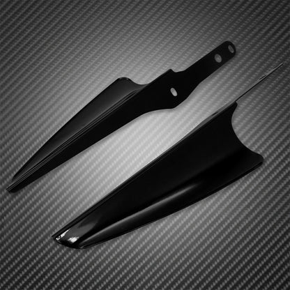 Motorcycle Front Fork Windscreen Deflectors Wind Mount Fairing For Harley Touring Electra Glide FLTX FLHXS Road King FLHR 95-22