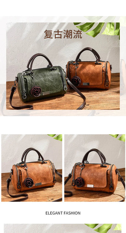 New  shoulder Bag for 2025 luxury designer handbag women Handbags leather Printed monogram single shoulder straddle bag
