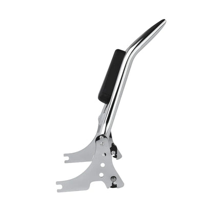 Motorcycle Rear Passenger Sissy Bar Backrest with Cushion Pad Detachable For Harley Sportster XL 1200 883 72 48 Iron 2004-2022