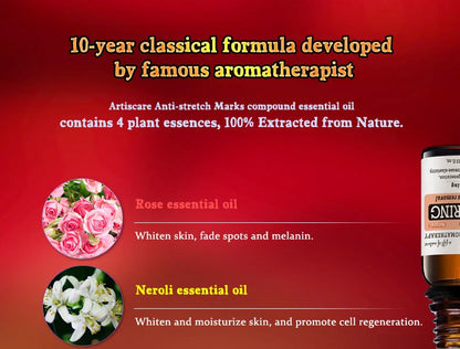 ARTISCARE Essential Oils Beauty Eyes Stretch Marks Removal Body Slimming Breast Enlargement Aromatherapy Massage Oil