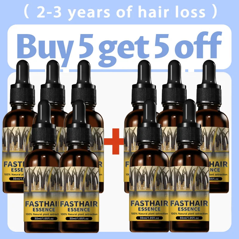 Hair Growth Essential Oil | Anti Hair Loss Regrowth Treatment,Nourishes Scalp & Strengthens Hair, Lightweight Non-Greasy Formula