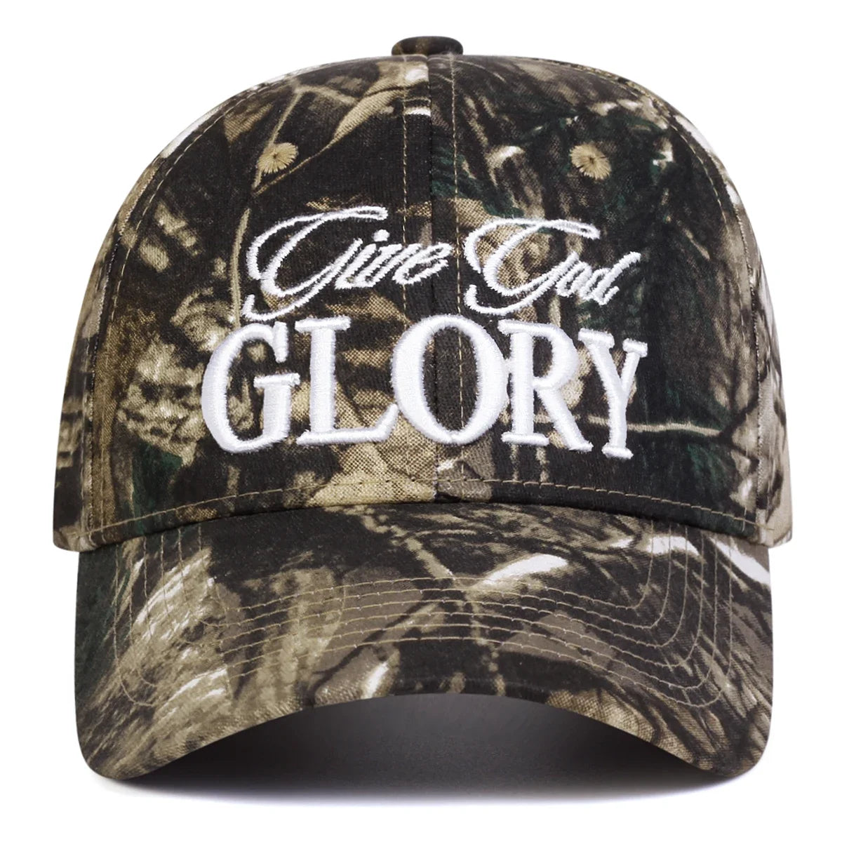 Unisex GIVE GOD GLORY Letter Embroidery Baseball Caps Spring and Autumn Outdoor Adjustable Casual Hats Sunscreen Hat Sports Cap
