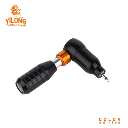 YILONG Professional L-shaped Tattoo Gun Adjustable Rotary Pen Motor Hybrid Tattoo Machine With RCA Tattoo Tools
