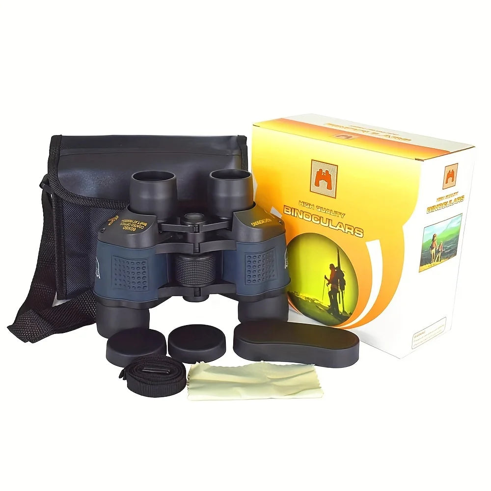 Camping Binoculars 60X60 Long Range 15000m HD High Power Telescope Tourism Binoculars Long Range Powerful Binoculars Hunting