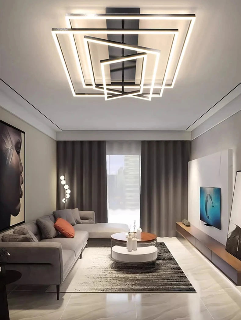 Nordic home decoration salon bedroom decor led lamp Ceiling lights for room lamps for living room indoor lighting lamparas