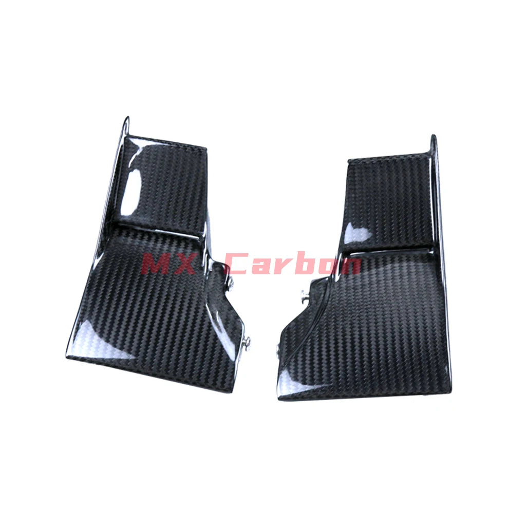 motorcycles For Kawasaki Ninja H2 H2R 2015-2024 Sur-Ron 100% Full Carbon Fiber Lower Fairing Winglets Fairings Motorcycles