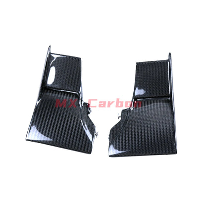motorcycles For Kawasaki Ninja H2 H2R 2015-2024 Sur-Ron 100% Full Carbon Fiber Lower Fairing Winglets Fairings Motorcycles