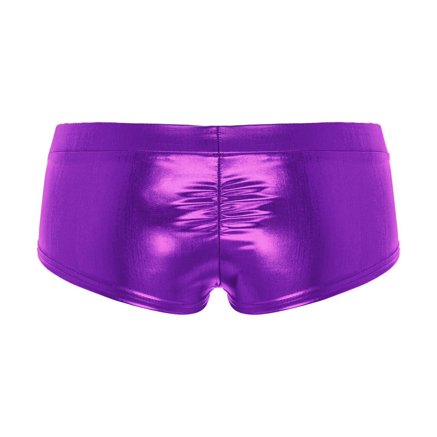 Women's Shiny Faux Leather Shorts Hot Pants Low Waist Pole Dance Bottoms for Woman Rave Party Festivals Carnival Club Costumes