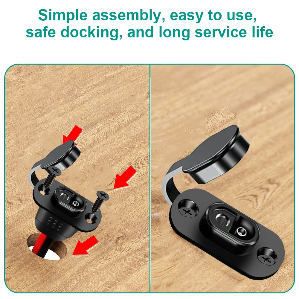 1/2Sets SAE Quick Connector Harness SAE Adapter Male Plug to Female Socket Cable 12AWG SAE Extension Cable Waterproof ForCharger