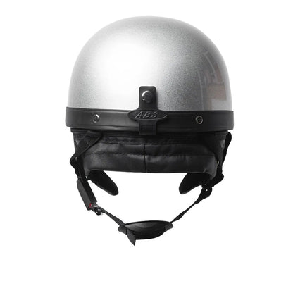 Retro Leather Motorcycle Helmets For Men Women Vintage Moto Half Helmet With Goggles Four Seasons Riding Scooter Capacetes
