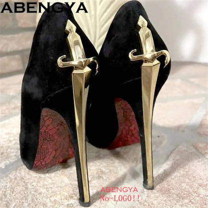 2025 Super High Heels Leather Sandals Women Open Toe High Heel Party Shoes Summer Ankle Strap Women's Gladiator Sandalias Mujer