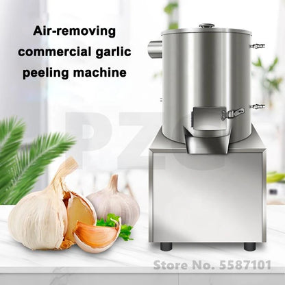 Pneumatic Table-Top Garlic Peeling Separating Machine Garlic Peeler Garlic Skin Removing Machine For Restaurant