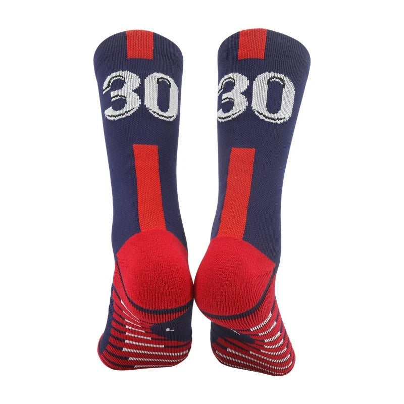 Football Socks For Football Stars Men's Special Anti Slip Thick Towel Bottom Midsole Practical Sweat Absorbing Sports