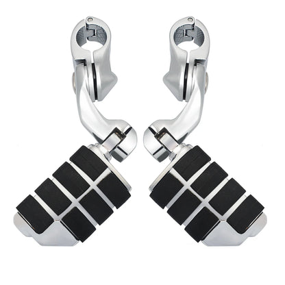 1.25" Highway Pegs Adjustable Footpeg Short for Harley Touring Road King Road Glide Electra Glide Street Glide Sportster Softail