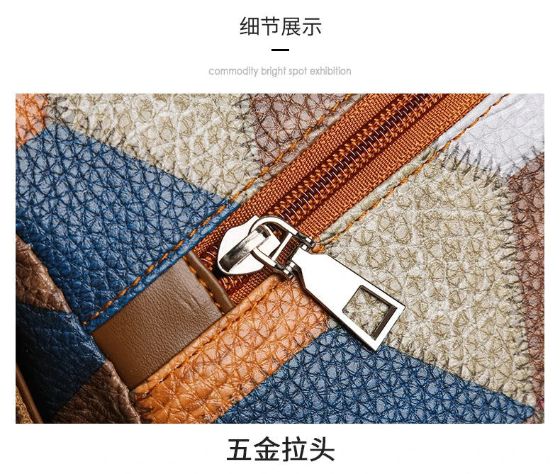 PU Leather Armpit Bags for Women, Shoulder Crossbody Bag, Ladies Vintage Underarm Handbags Suitable for mothers Mom to use