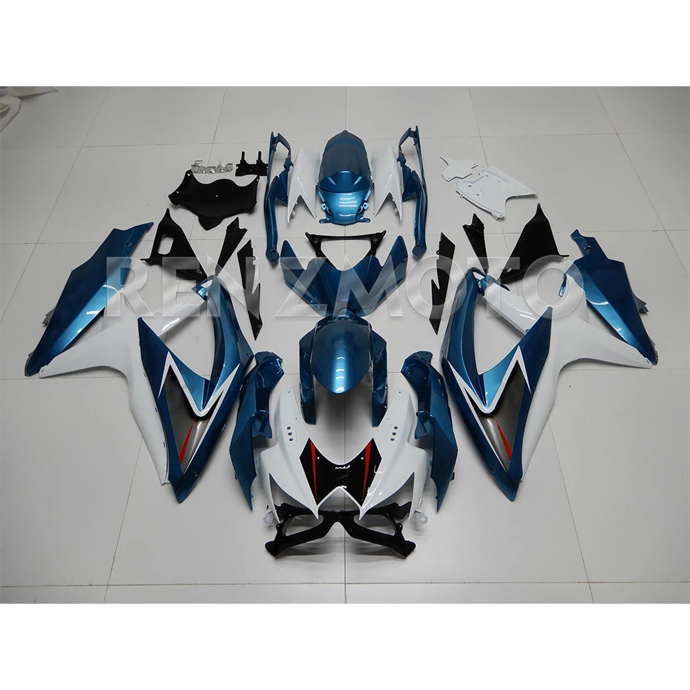 K8 K9 Motorcycle Fairing Set Body Kit For SUZUKI GSXR 600 750 GSXR750 2008-2010 Decoration Plastic Guard Plate Shell Injection