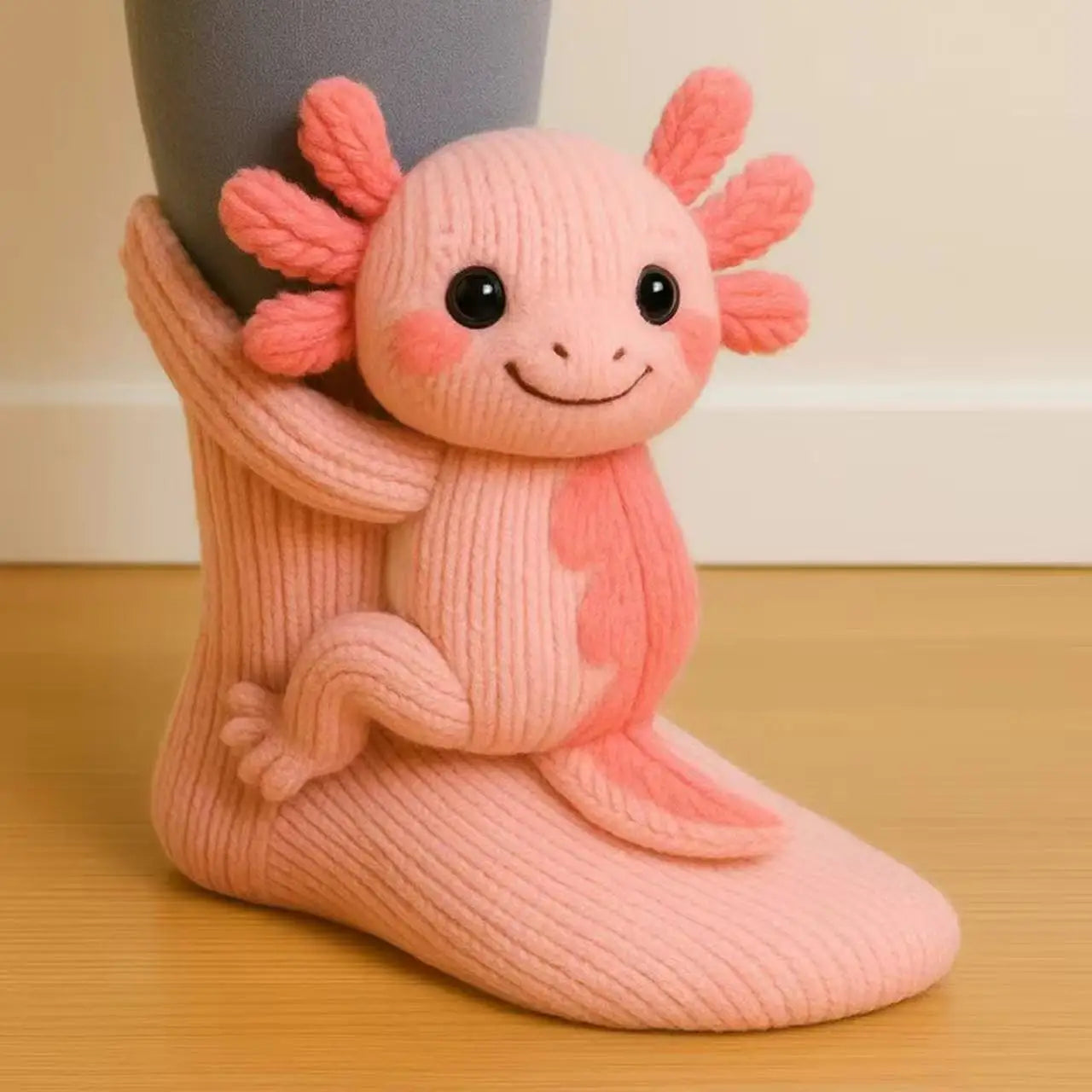 2026 New Animal Socks 3D Plush Crochet Animal Socks Cute Animal Socks Warm Floor Socks Cartoon Socks