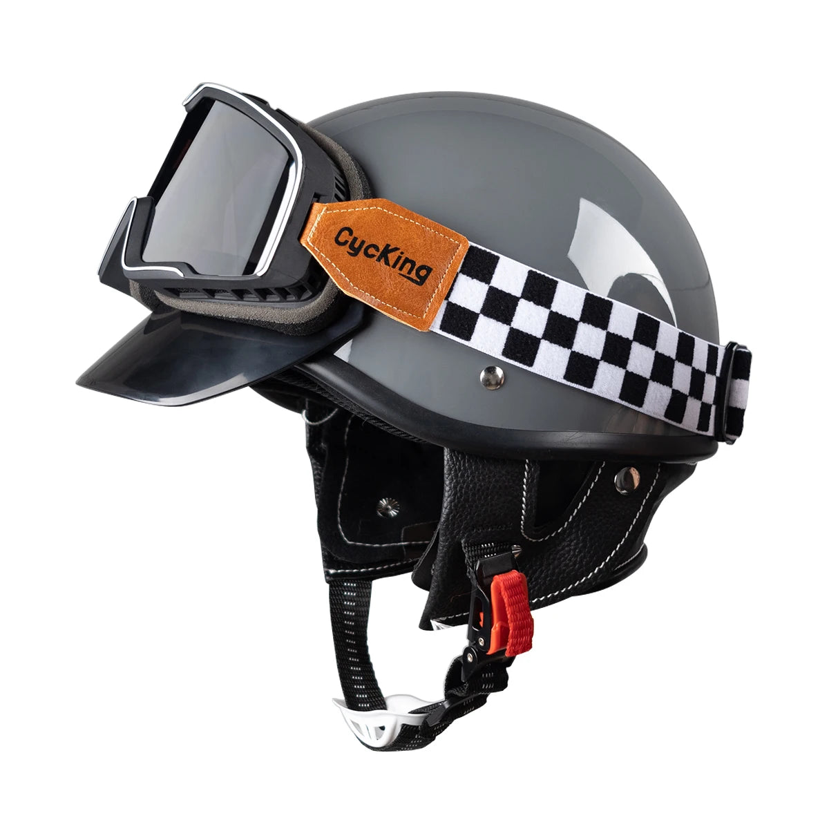 Cycking Motorcycle Helmet Four Seasons Riding Half Helmet Men Women Scooter Cute Retro