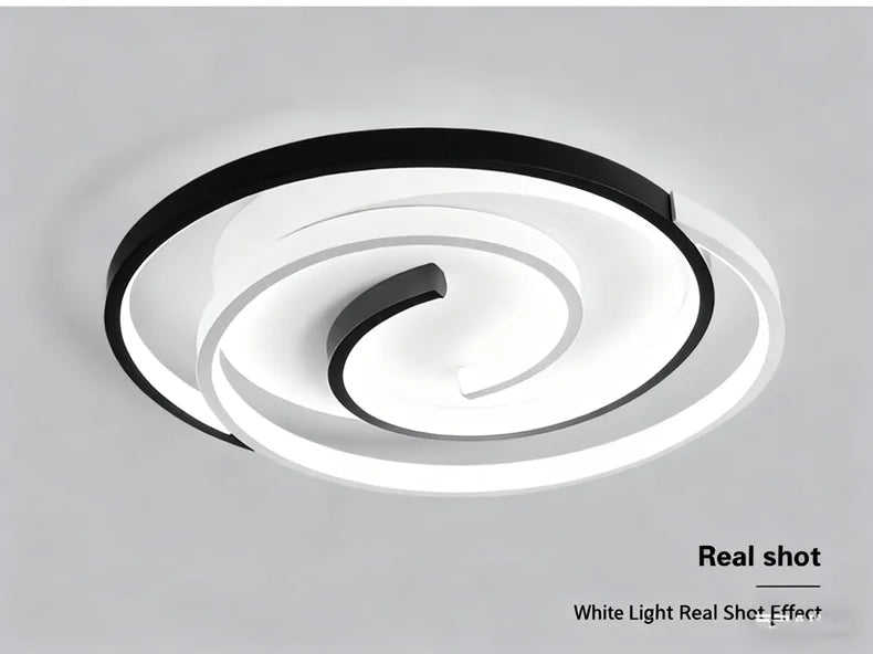 220V 230V Household LED Ceiling Lights Modern Living Room Bedroom Ceiling Light 40/50cm Simple Ceiling Lamp Low Floor Lighting