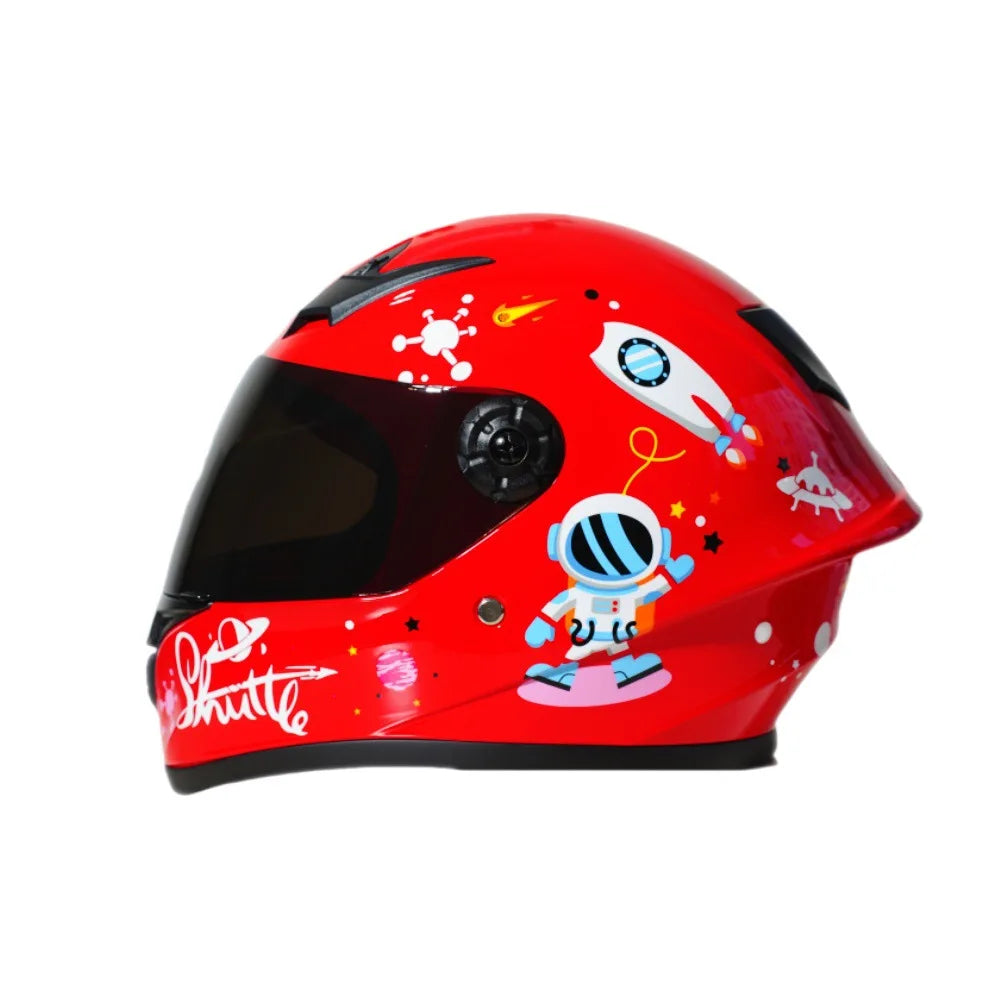 New Cute Children Helmet Safety Kid Full Face For 4 Season Outdoor Sports Riding Adjustable Head Bicycle Motorcycle Kids helmet