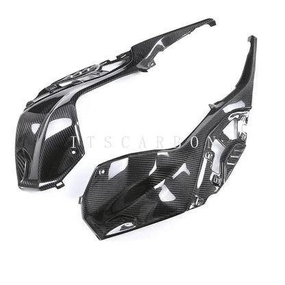 2025 For BMW S1000RR M1000RR 2023 2024 Pure Dry Carbon Fiber Winglets Rear Parts Fenders Tank Cover Fairing Kits