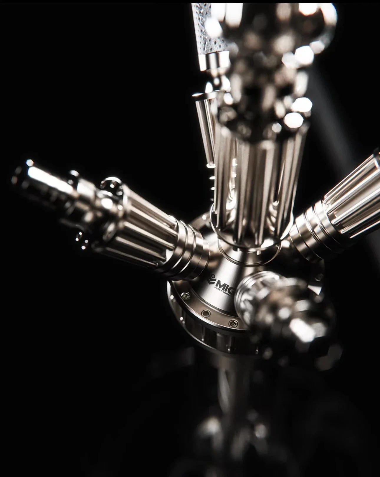 German MIG Titan Hookah High-end 304 Stainless Steel Hookah Shisha Set Bar KTV Hookah