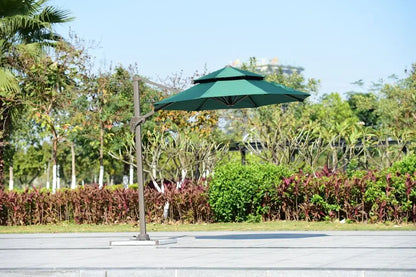 Outdoor Parasol 3m Roman Umbrella Beach Pool Sun Umbrella Courtyard Balcony Guard Pavilion Umbrella Garden Terrace Large Umbrell