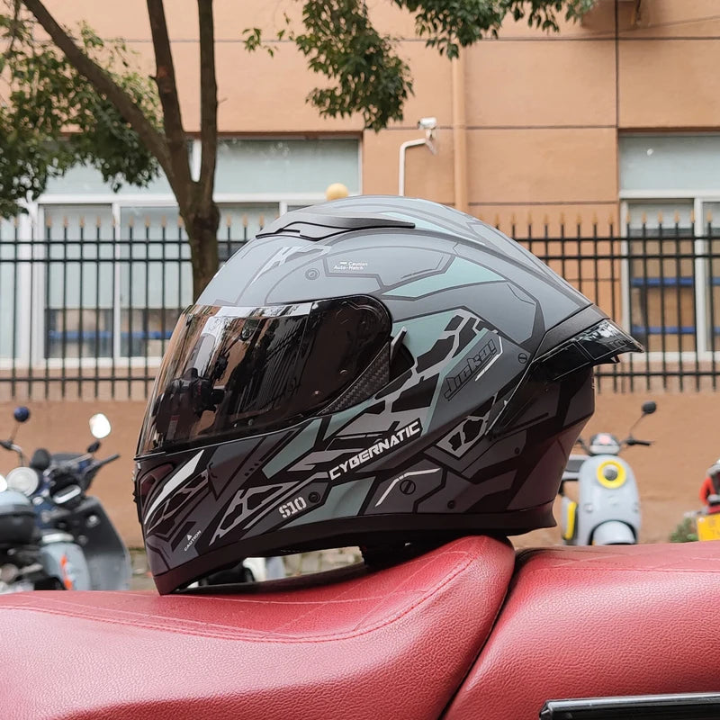 Brand new genuine JIEKAI 316 high quality full face motorcycle helmet men racing motorcycle helmet DOT capacete casqueiro casque