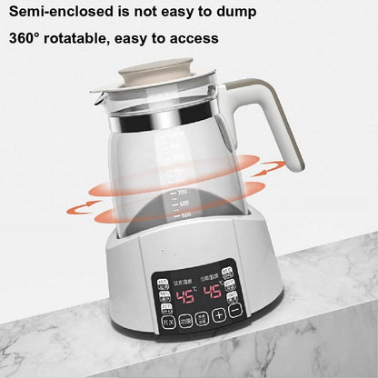 1.2L Infant Thermostatic Milk Regulator Kettle Hot Water Smart Insulation Pot Automatic Milk Warming Warm Milk Milk Powder GL41