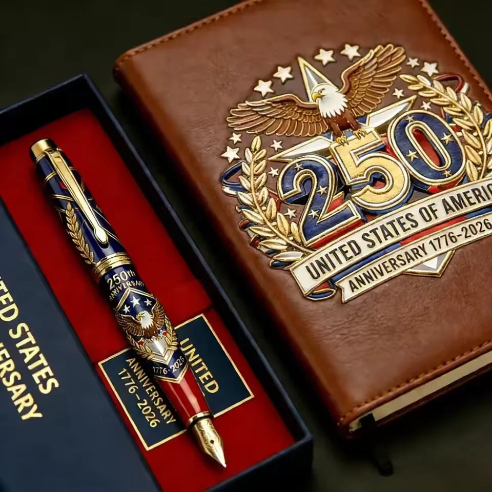 250th Anniversary Commemorative Pen With Smooth Writing And Patriotic Engraved Gel Pen For Office School Creative Ballpoint Pen