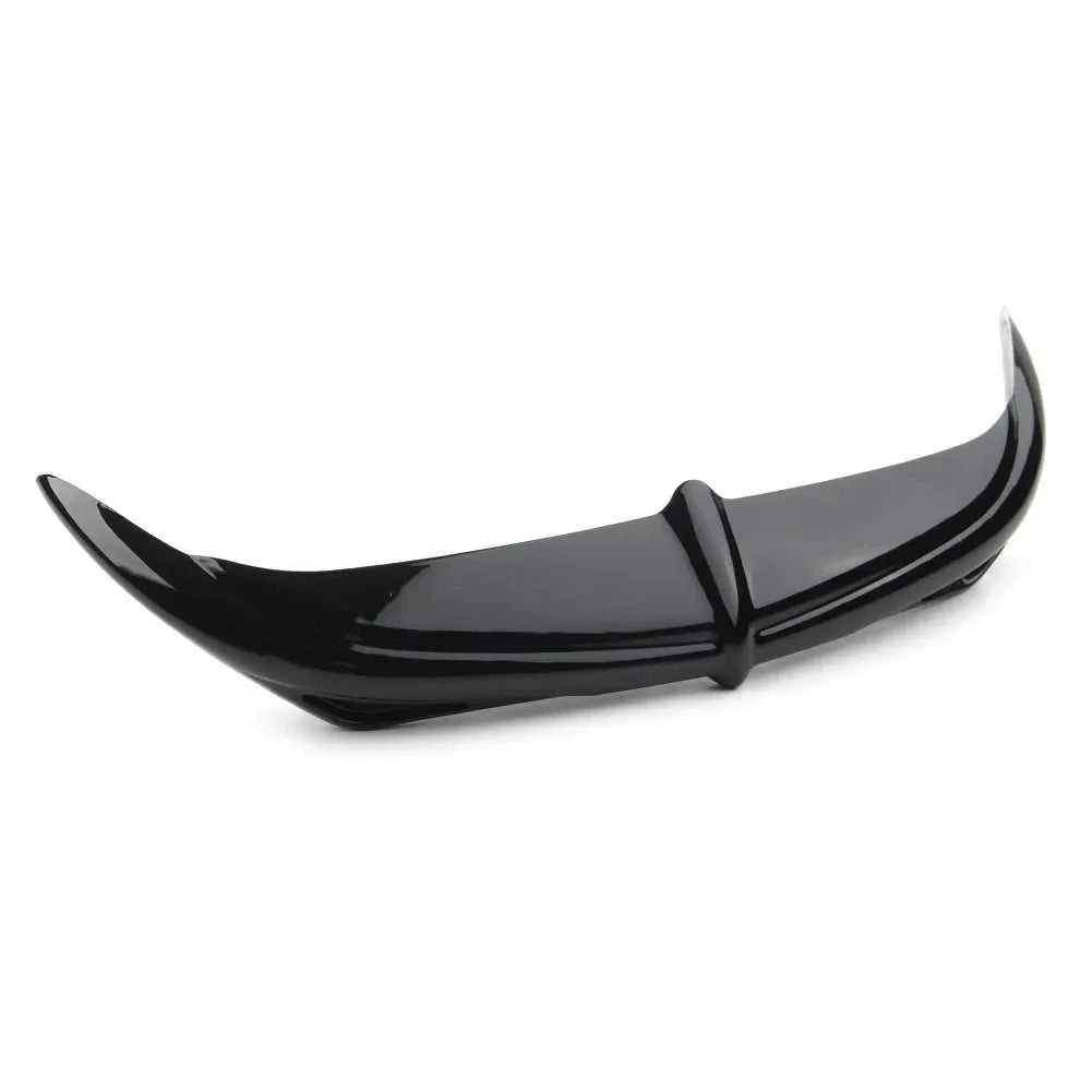 Chrome/Black Motorcycle Head Light Batwing Eyebrow Eyelid Fairing Accent Trim For Harley Electra Street Glides Trikes 1996-2013