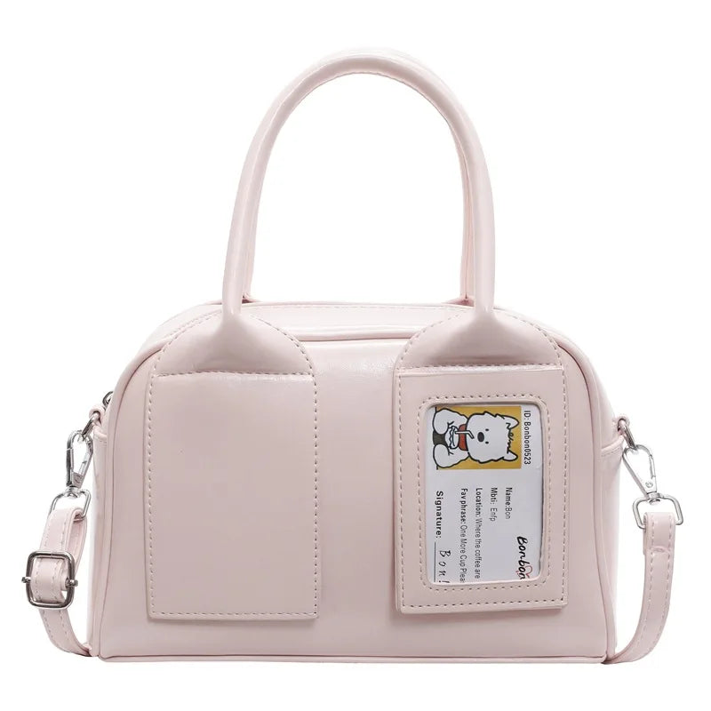 2025 New Y2K Harajuku Shoulder Bag Women Korean Transparent Ita Bag Crossbody Bag Female Japanese Designer Trend Handbag Purse