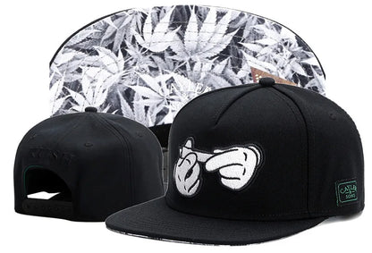 Classic Snapback Hat Cap Hip Hop Style Flat Bill Blank Adjustable Size