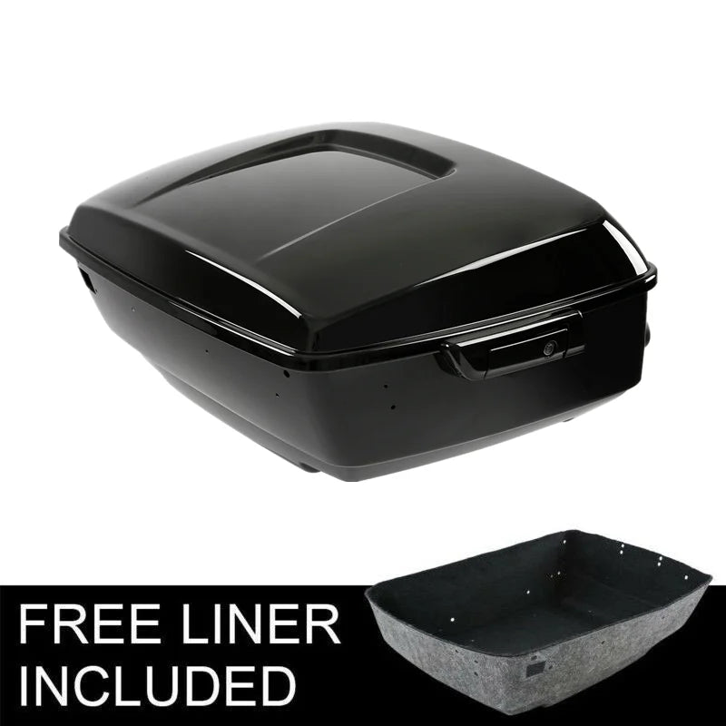 Motorcycle 13.7" King Trunk For Harley  Touring Ultra Limited Street Glide Road King Road Glide Electra 2014-2025