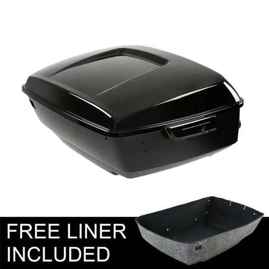 Motorcycle 13.7" King Trunk For Harley  Touring Ultra Limited Street Glide Road King Road Glide Electra 2014-2025