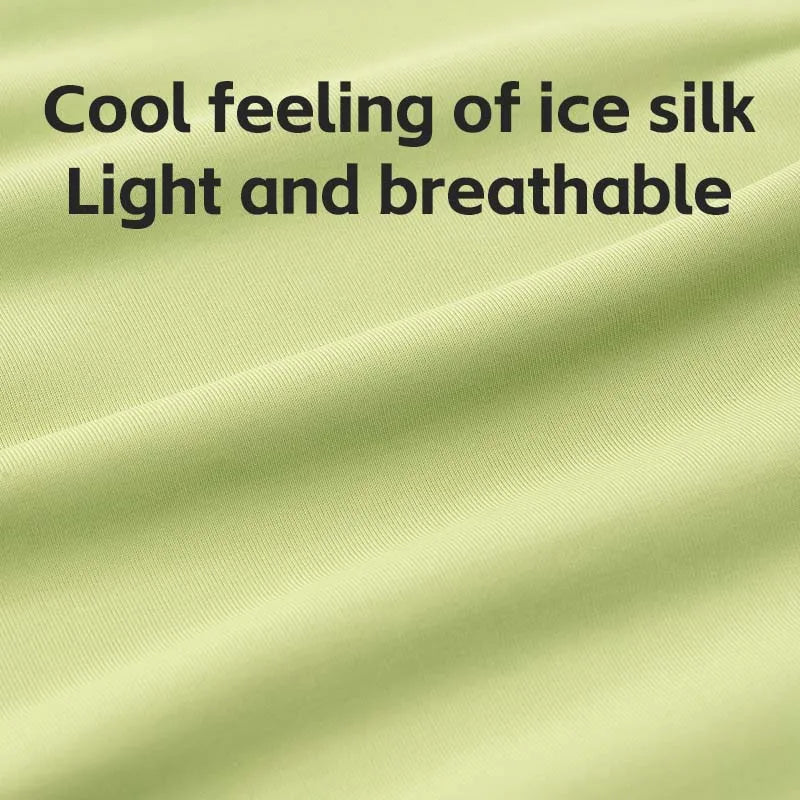 ROCKBROS Ice Silk Cycling Face Mask Cover Summer Breathable Cool Sports Bike Balaclava Anti-UV Cap Riding Headgear Cycling Masks
