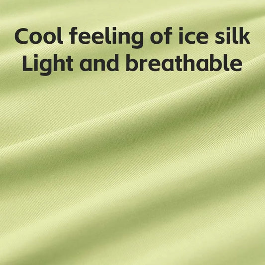 ROCKBROS Ice Silk Cycling Face Mask Cover Summer Breathable Cool Sports Bike Balaclava Anti-UV Cap Riding Headgear Cycling Masks
