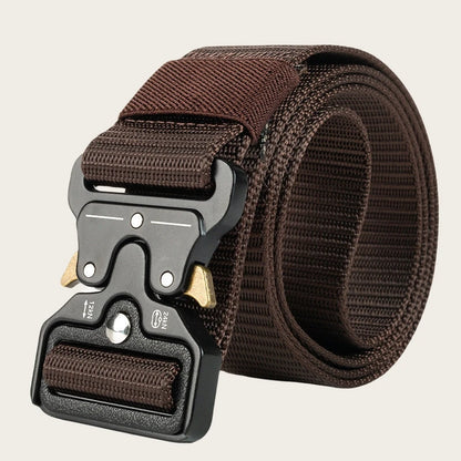 1 piece tactical belt for men; outdoor sports and leisure quick release buckle belt; hot sale