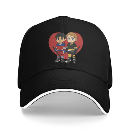 Shane Hollander 24 Heated Rivalry Baseball Caps Hip Hop  Sandwich Hat for Men Women Breathable Sun Cap Sport