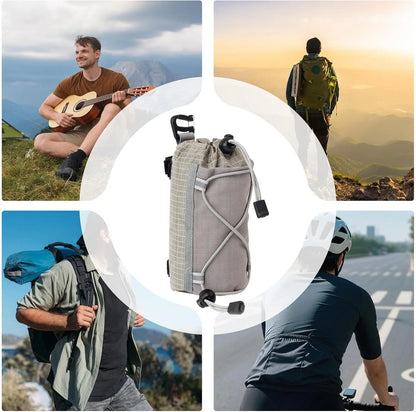 Outdoor Backpack Arm Bag Camping Climbing Strap Hanging Bag Phone Water Bottle Storage Bag for Hiking Mountaineering