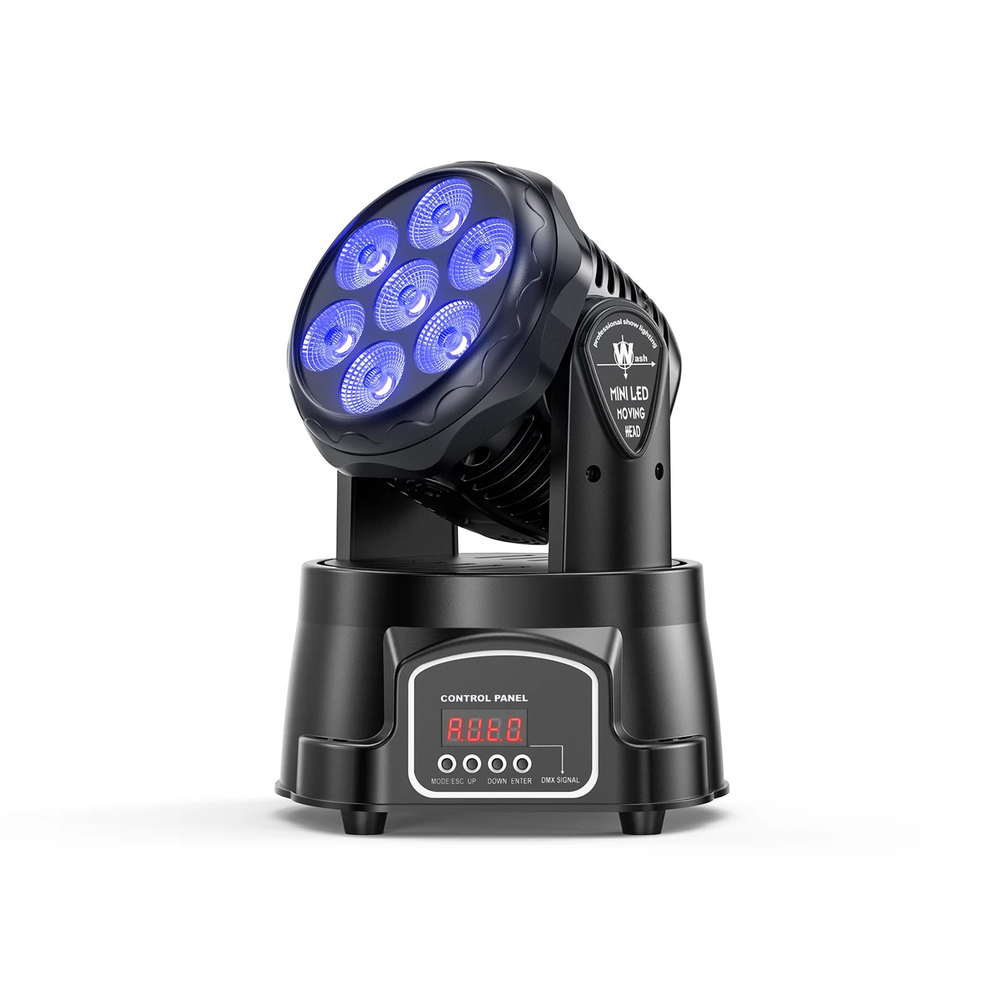Yiflamefly 1/2/4Pcs 105W Beam Moving Head Lights 7x15W RGBW LED Stage Lights DMX512 Spot Lights For DJ Disco KTV Wedding Party