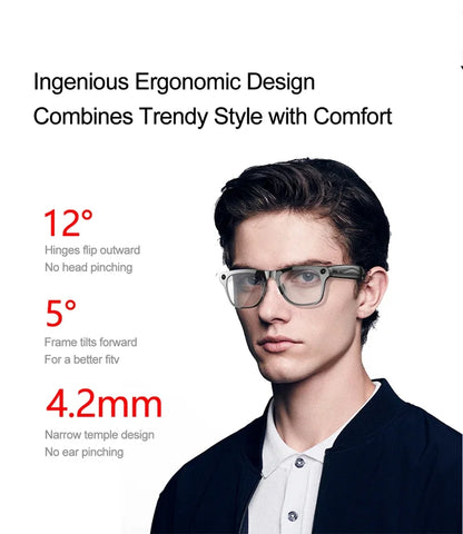 Xiaomi AI Smart Glasses 8K HD Photochromic Multifunction Translate Camera Glasse Bluetooth Calling Voice Assistant Music Player