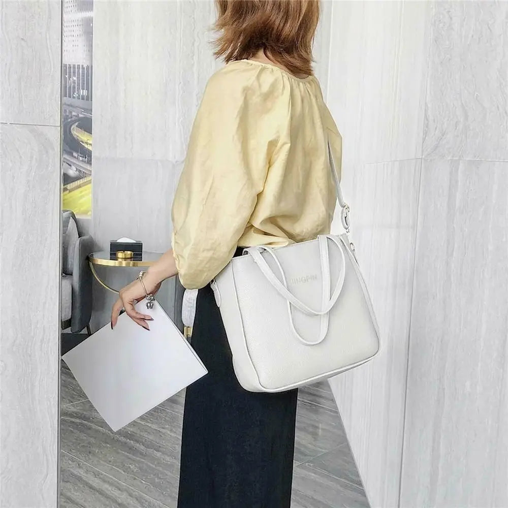 4Pcs/set Crossbody Bags Women Bag Set Pattern Leather Shoulder Bags Purse Ladies PU Crossbody Bag