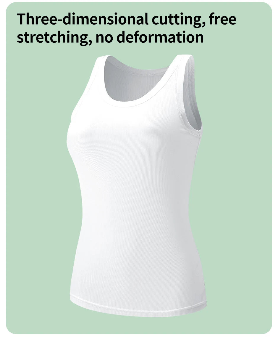 1/3 Pcs Women's Four Season Thin Slim Fit Solid Color Vest For Teenagers And Girls Solid Color Versatile Top Sexy Suspender Base