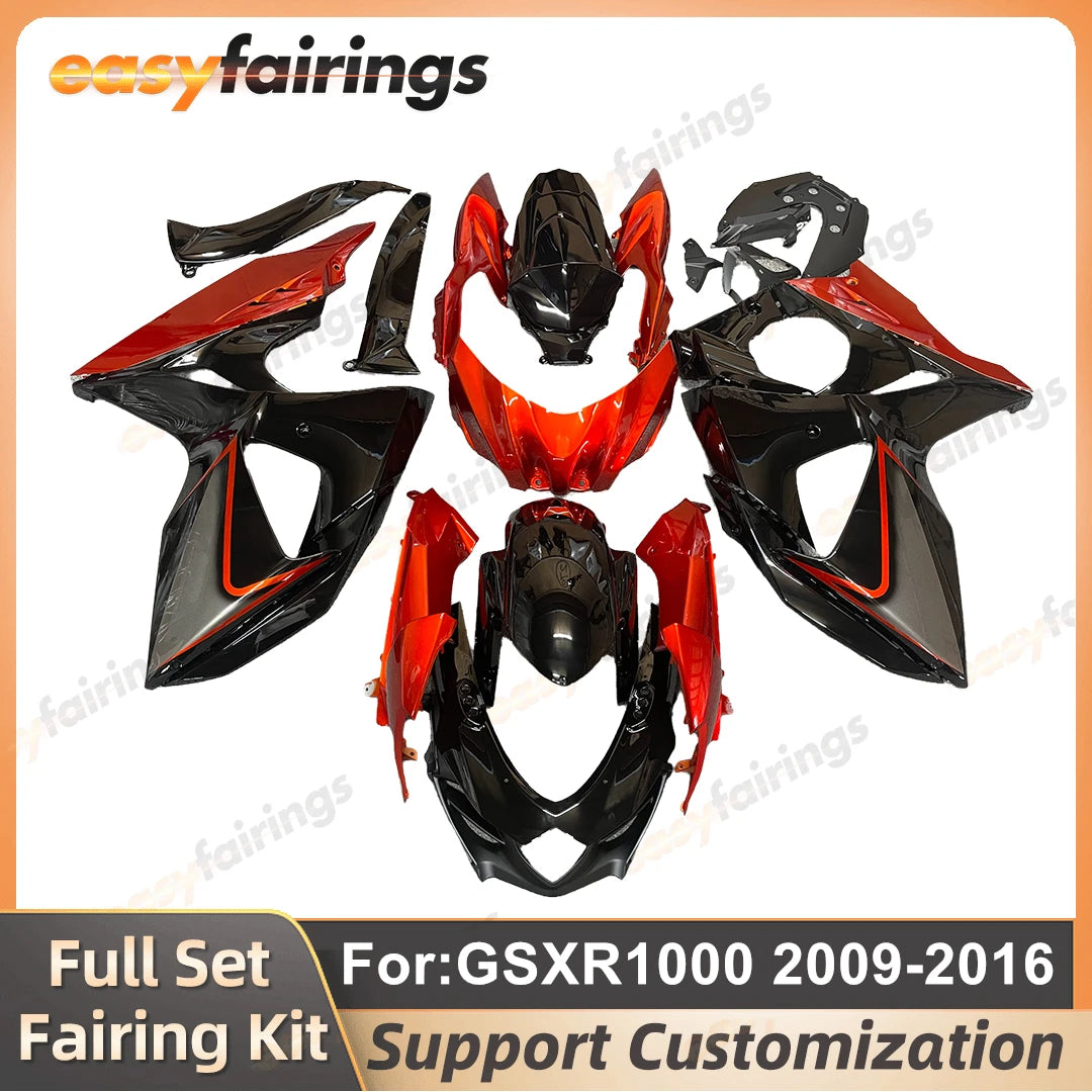 Motorcycle  Kits for SUZUKI GSXR1000 GSX1000R 2009 2010 2011 2012 2013 2014 2015 2016 GSXR 1000 K9 Bodywork full fairing kit