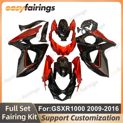 Motorcycle  Kits for SUZUKI GSXR1000 GSX1000R 2009 2010 2011 2012 2013 2014 2015 2016 GSXR 1000 K9 Bodywork full fairing kit