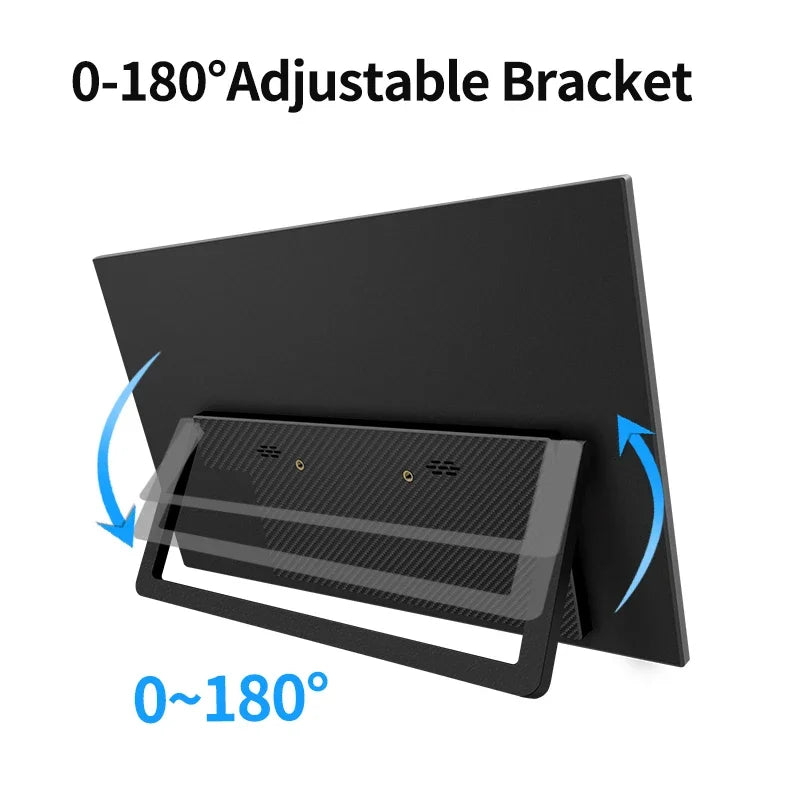 HGFRTEE 14 Inch Touch Screen Portable Monitor 100%sRGB 400cd/m2 Gaming Computer Expand Display For XBox PS4/ 5 Switch Loptop