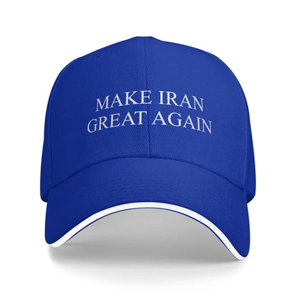 Make Iran Great Again Sun Hat Spring Sunscreen Cap Men's Women's  Fashion Baseball Cap New Outdoor Hats